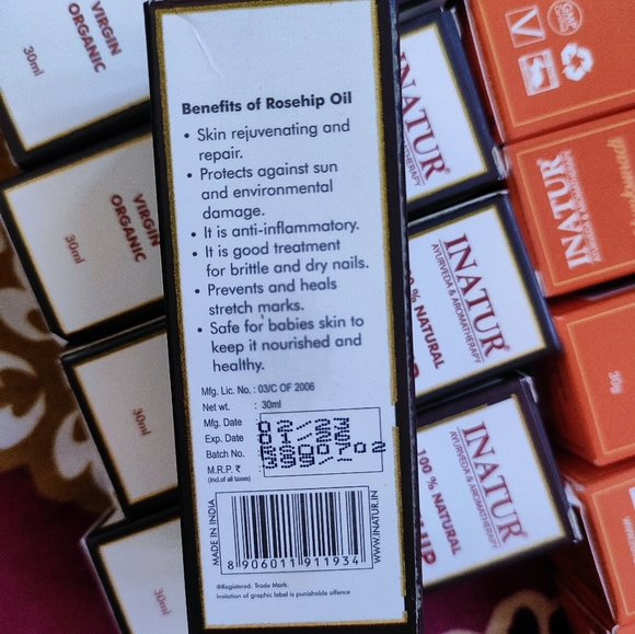 Rosehip Cold Pressed Oil - Picture 2 of 2